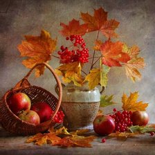 Схема вышивки «Осенний натюрморт.»