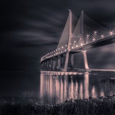 Схема вышивки «Мост»