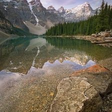 Схема вышивки «ГОРНОЕ ОЗЕРО»