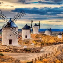 Схема вышивки «Мельница»