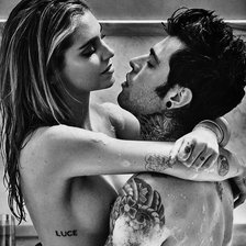 Схема вышивки «Парень и девушка»