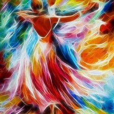 Схема вышивки «валс»