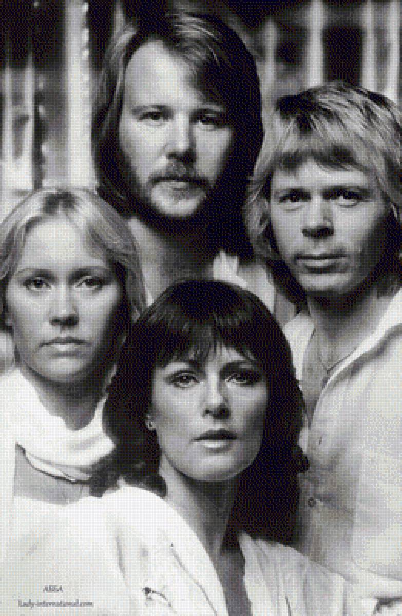 Abba ч/б - группа, abba, музыка - предпросмотр