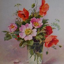 Схема вышивки «букет»