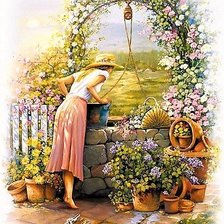 Схема вышивки «Well»