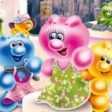 Схема вышивки «Детская»