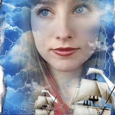 Схема вышивки «За океаном»