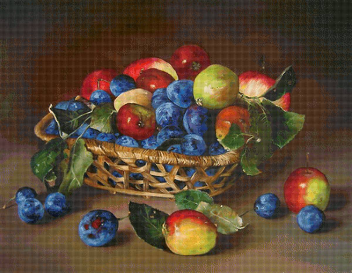 натюрморт - фрукты - предпросмотр