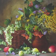 Схема вышивки «натюрморт»