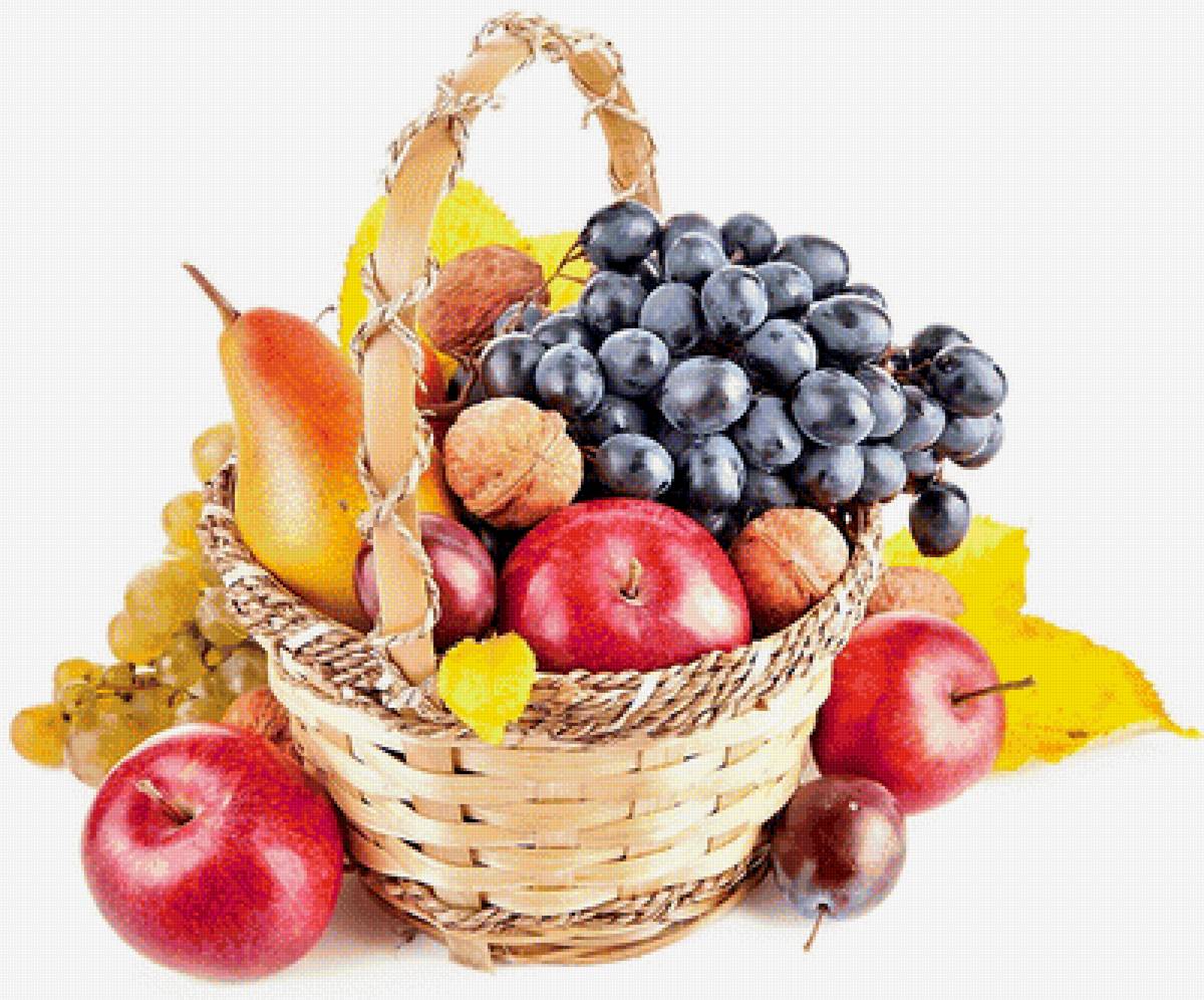 плоды и фрукты - фрукты, виноград, красота, фото - предпросмотр