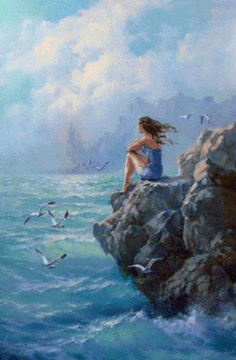 МОРСКОЕ ОЧАРОВАНИЕ - морское очарование, вода, пейзаж - предпросмотр