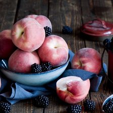 Схема вышивки «Персик»