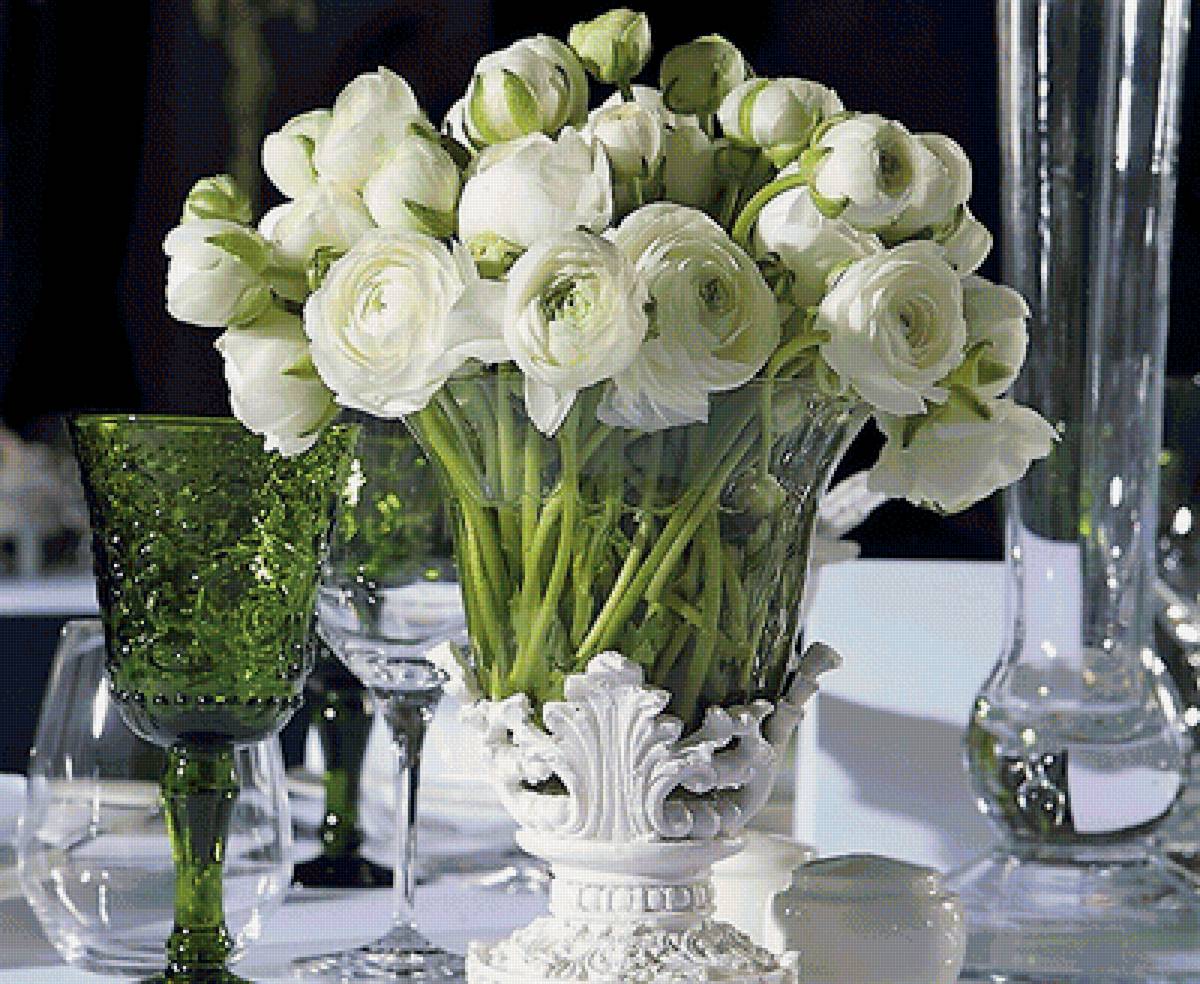 розы и стекло - букет, цветы, фото - предпросмотр