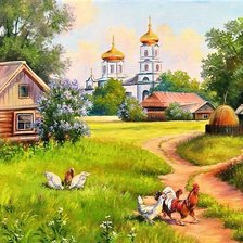 Схема вышивки «Самарская»