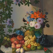 Схема вышивки «натюрморт»