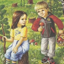 Схема вышивки «Детская»