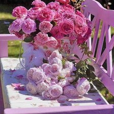 Схема вышивки «Красота цветов»