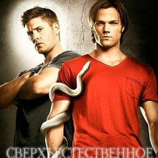 Схема вышивки «Сверхъестественное»