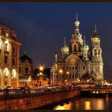 Схема вышивки «Собор Воскресения Христова на Крови, Храм Спаса-на-Крови в Санкт»