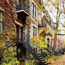 Схема вышивки «Осень триптих 3»