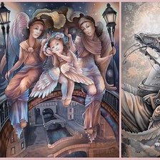 Схема вышивки «триптих»