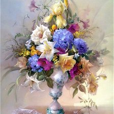 Схема вышивки «Bouquet 7»