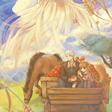 Схема вышивки «Волчица и Пряности»