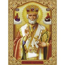 Схема вышивки «икона николая чудотворца»