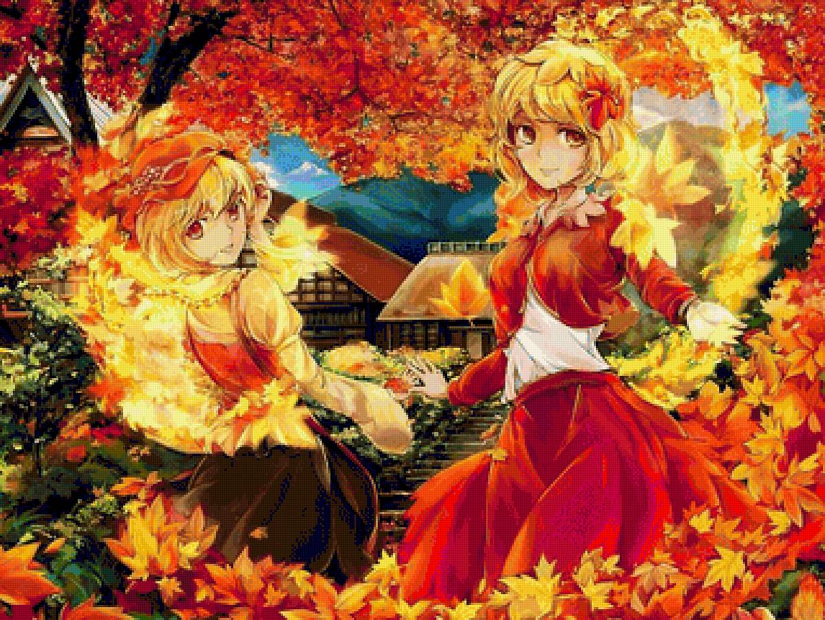 Осеннее аниме - предпросмотр