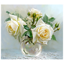 Схема вышивки «Серия "Розы". Букет»