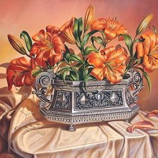 Схема вышивки «натюрморт»