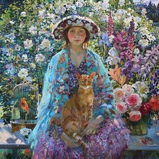 Схема вышивки «на даче»