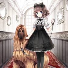 Схема вышивки «аниме»