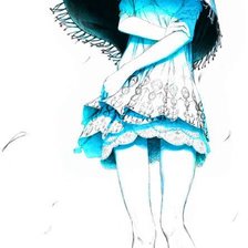 Схема вышивки «Взгляд»