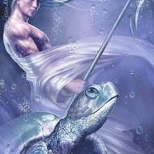 Схема вышивки «Воин»