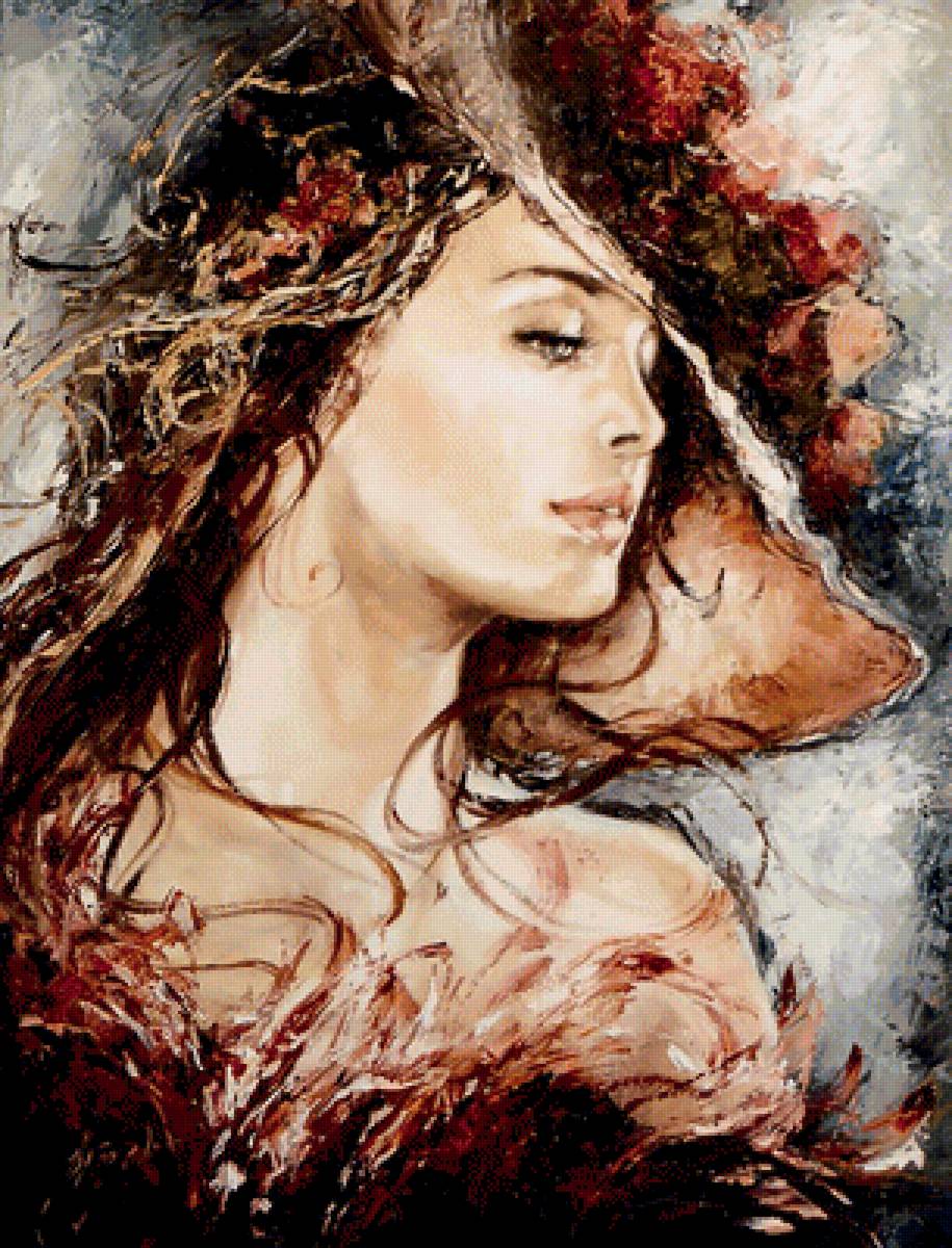 №1764177 - женский образ - предпросмотр