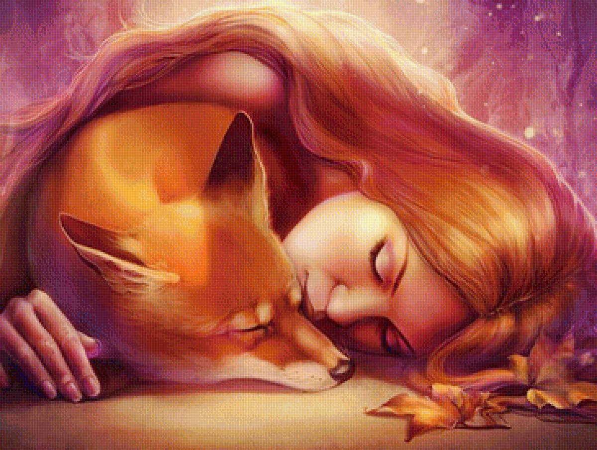 сон - лисички - предпросмотр