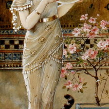 Схема вышивки «восток»