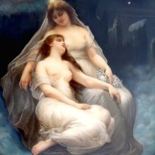 Схема вышивки «НОЧНОЙ АНГЕЛ ХРАНИТЕЛЬ»