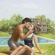 Схема вышивки «у басейна»