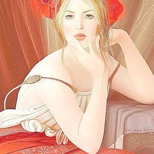 Схема вышивки «образ»