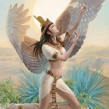 Схема вышивки «Ангел»