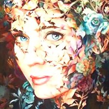 Схема вышивки «фея леса»