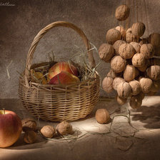 Схема вышивки «Ořechy»