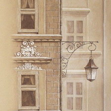 Схема вышивки «Окна»