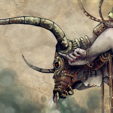 Схема вышивки «Телец»