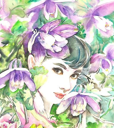 образ - цветы, лето - оригинал