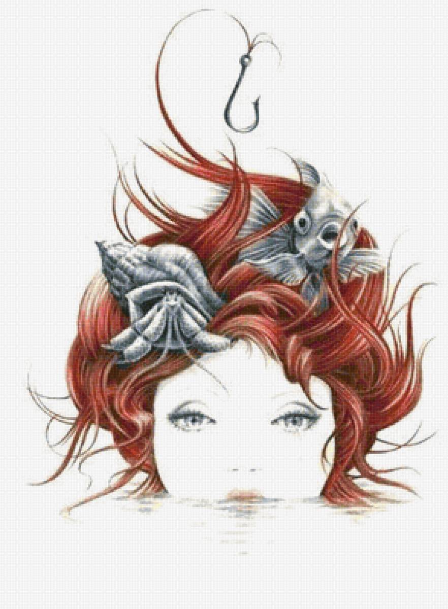 зазеркалье - девушка - предпросмотр