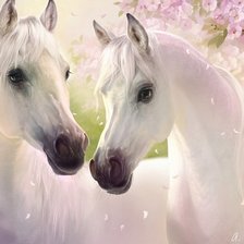 Схема вышивки «лошадки»