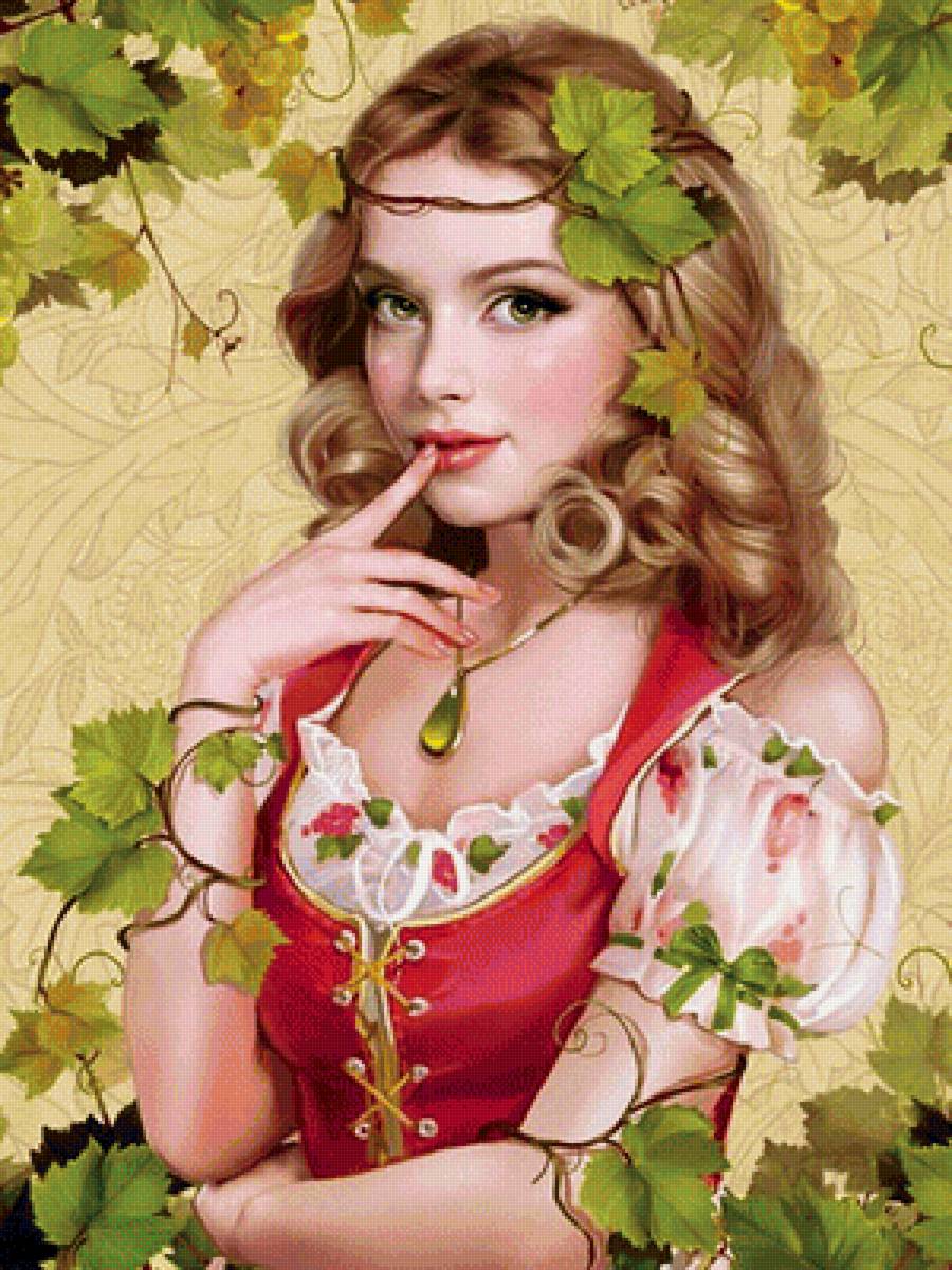 задумчивая - девушка - предпросмотр